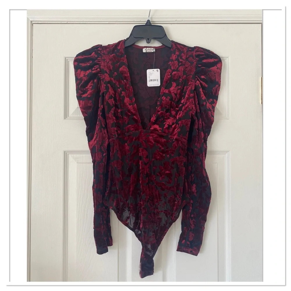 Free People Women’s Magic Hour Bodysuit S NWT - Picture 4 of 5